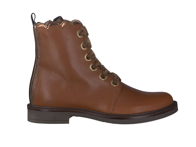 Banaline Bottines Cognac