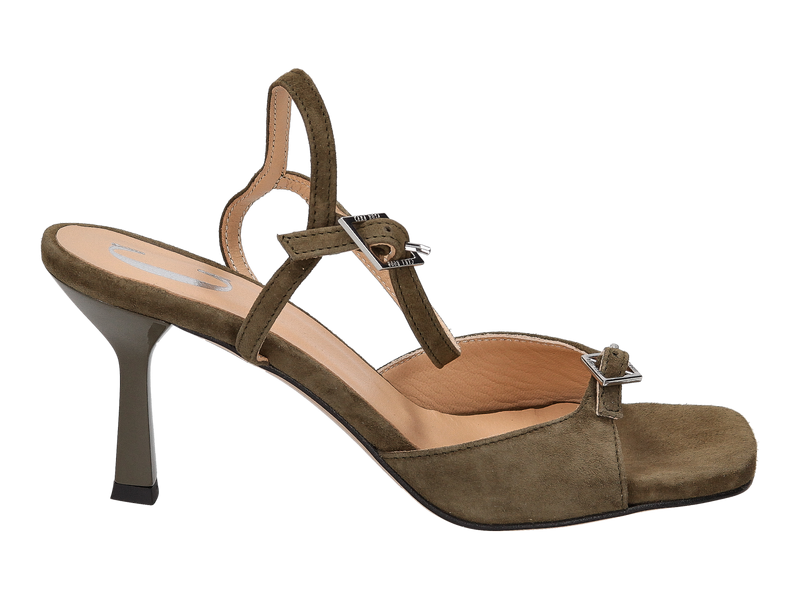 Cara Rosa Sandales Kaki