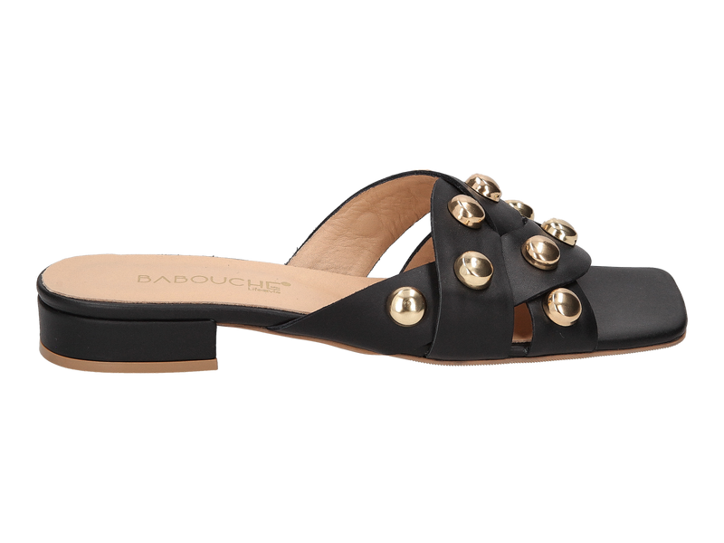 Babouche Slippers Zwart