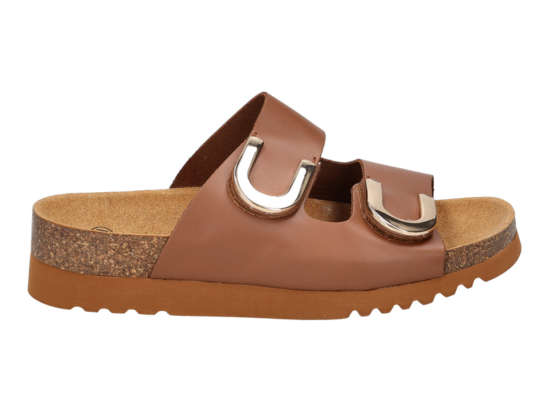 Voir le produit 'Scholl Mules Cognac' (en anglais) Scholl Mules Cognac