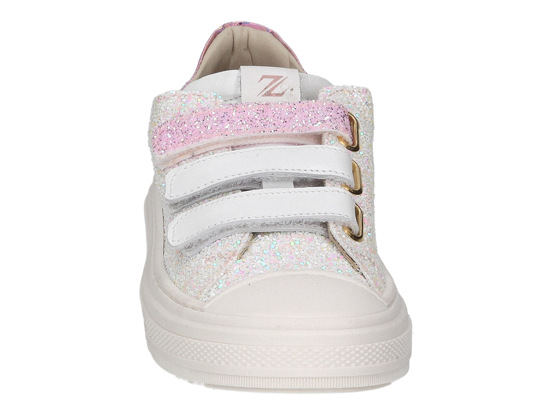 Zecchino D'oro Velcro Shoes White