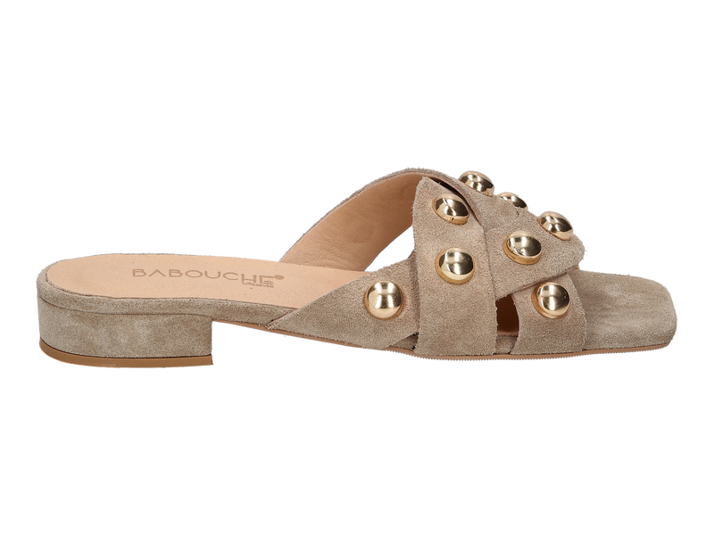 Babouche Slippers Beige