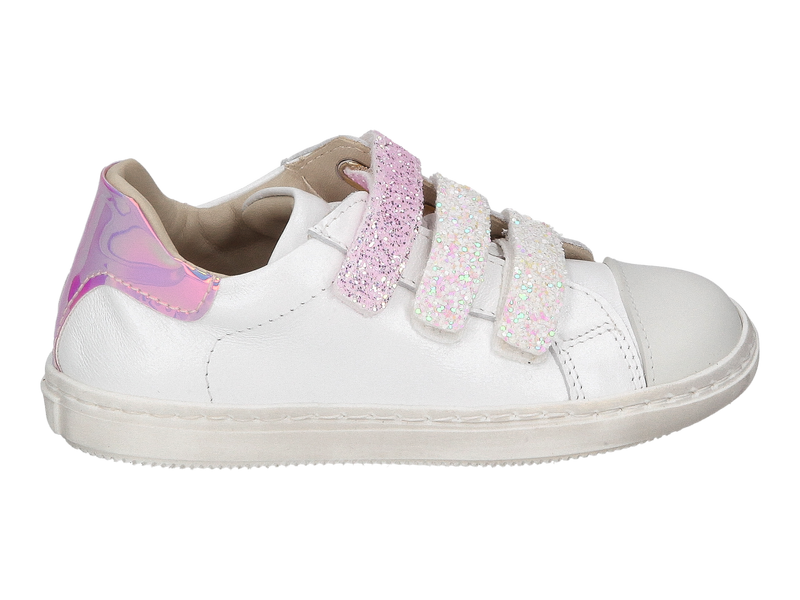Zecchino D'oro Velcro Shoes White