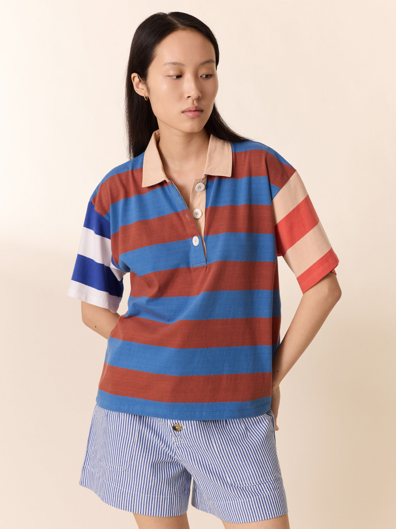 Leon & Harper T-shirts Blauw