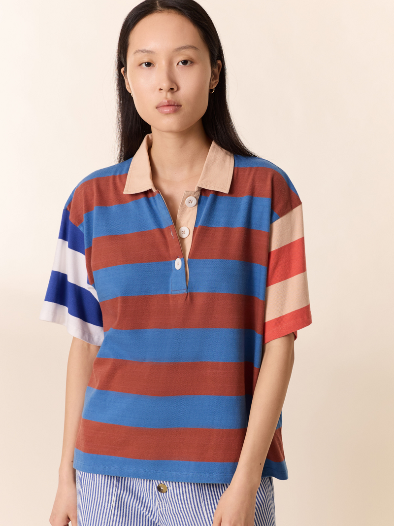 Leon & Harper T-shirts Blauw