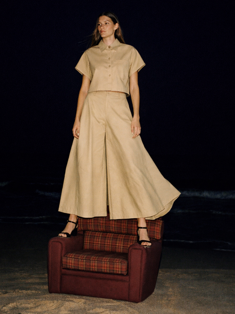 Y-enzo Pantalons Beige