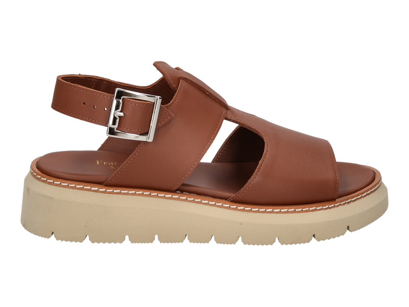 Fratelli Rosana Sandalen Cognac