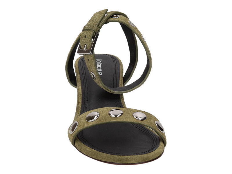 Lola Cruz Sandalen Groen