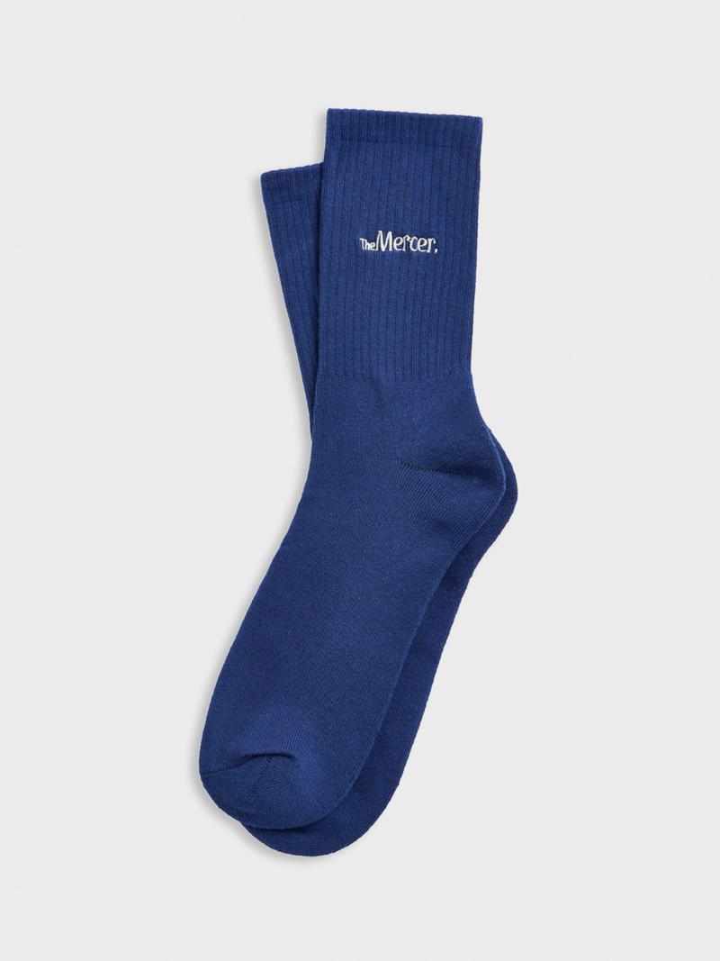 Mercer Socks Blue