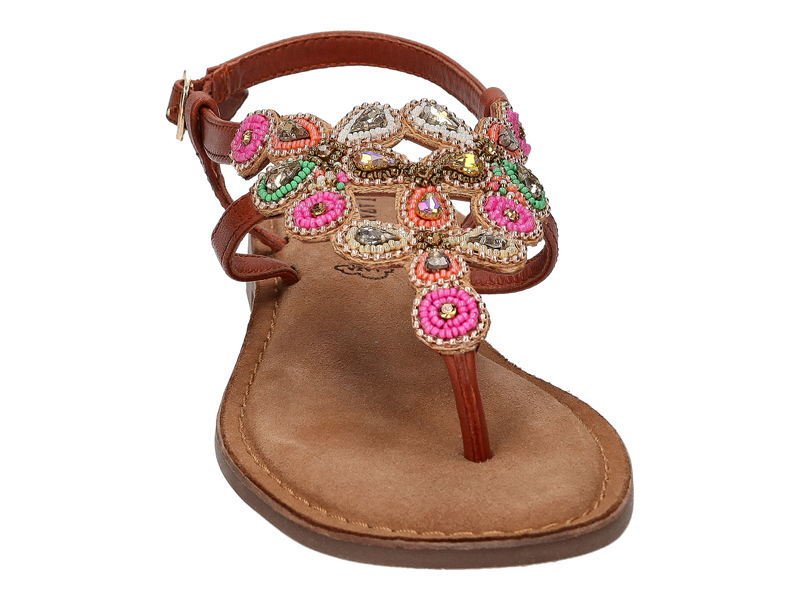 Lazamani Sandals Cognac