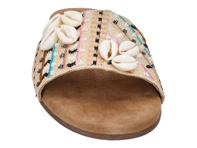 Lazamani Slippers Off White