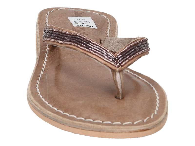 Laidback London Slippers Cognac