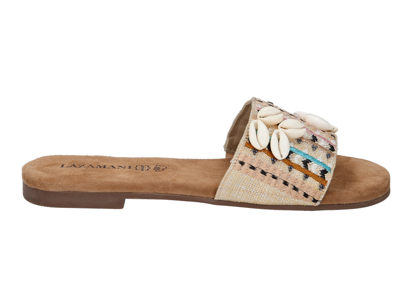 Lazamani Slippers Off White