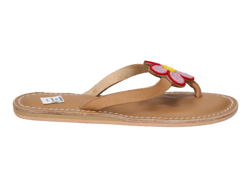 Laidback London Slippers Rood