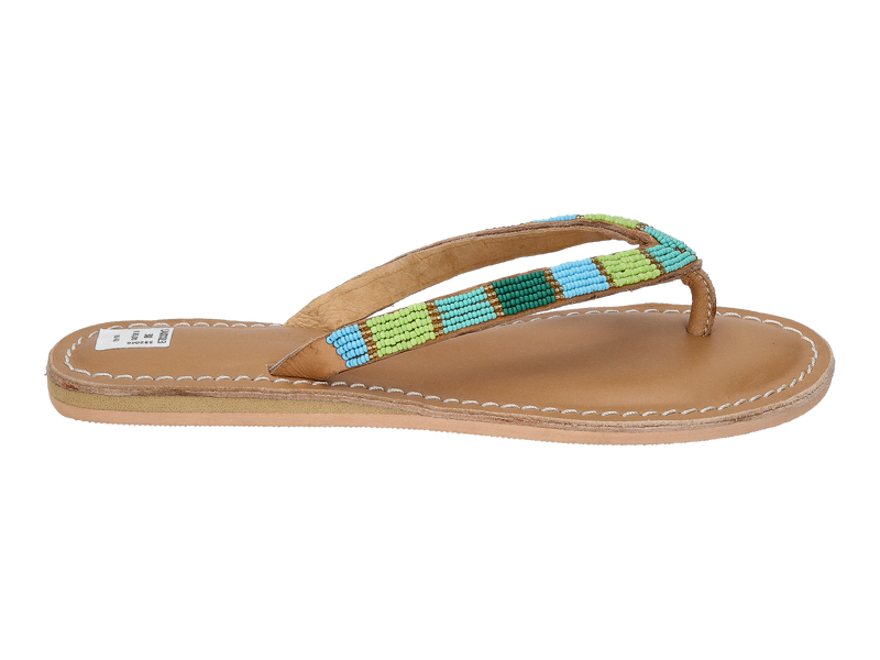 Laidback London Slippers Bruin