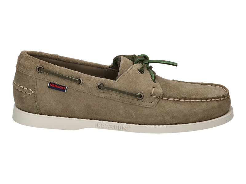 Voir le produit 'Sebago Chaussures Bateau Kaki' (en anglais) Sebago Chaussures Bateau Kaki
