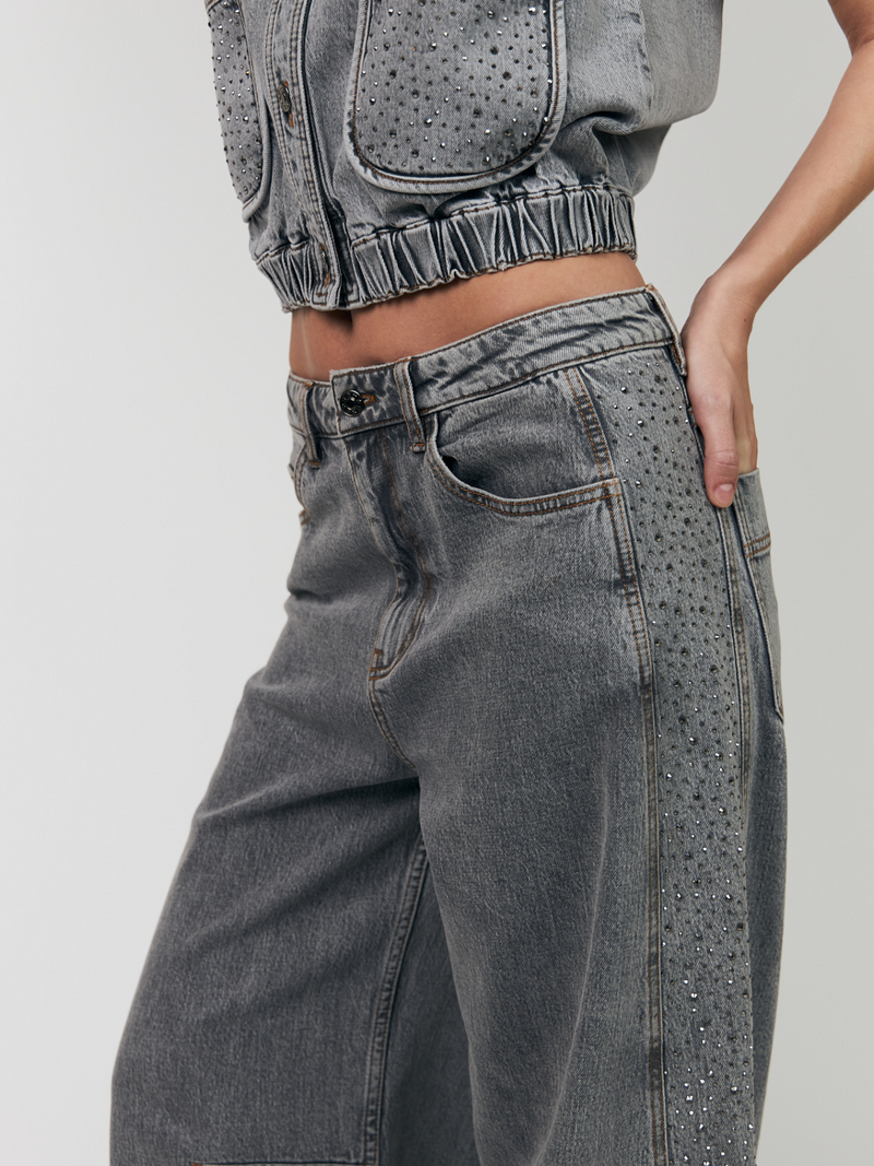 Lollys Laundry Bodywarmers Grijs