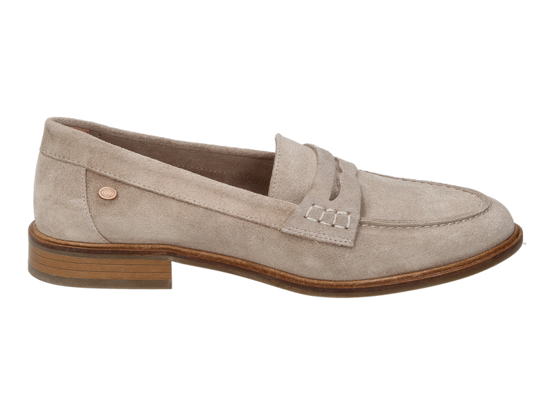 Fred De La Bretoniere Mocassins Beige