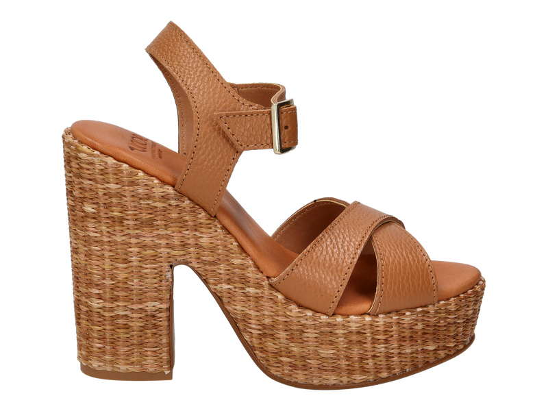 Victor Sandals Cognac