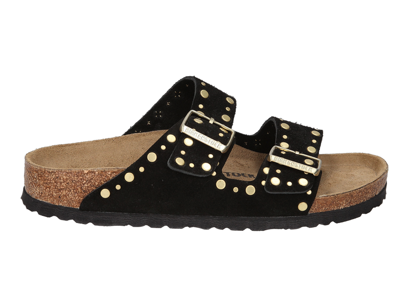 Birkenstock Slippers Zwart