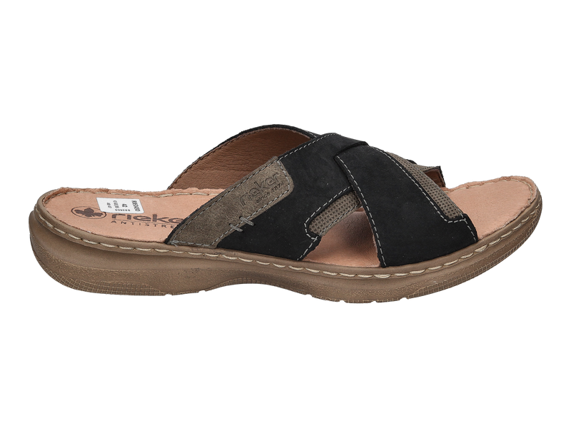 Rieker Slippers Blauw