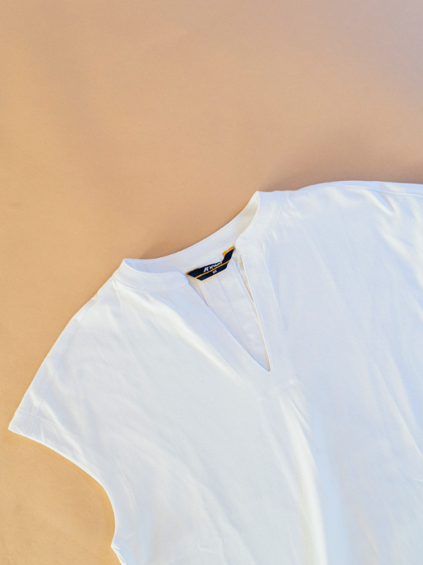 K-way T-shirts Blanc