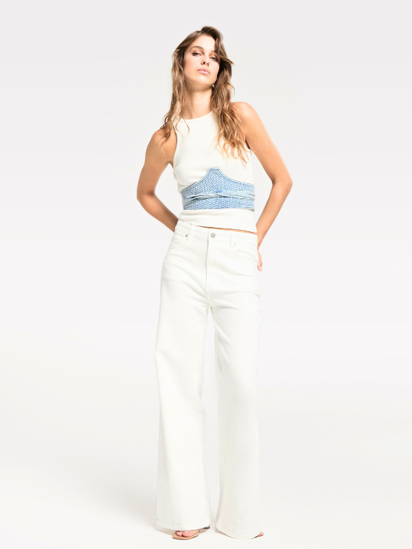 Homage Jeans Off White