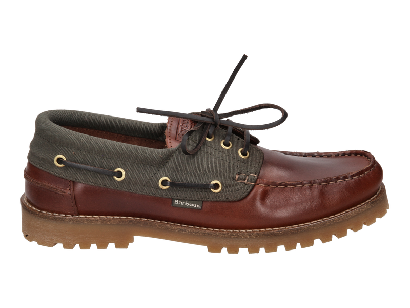 Barbour Chaussures Bateau Brun