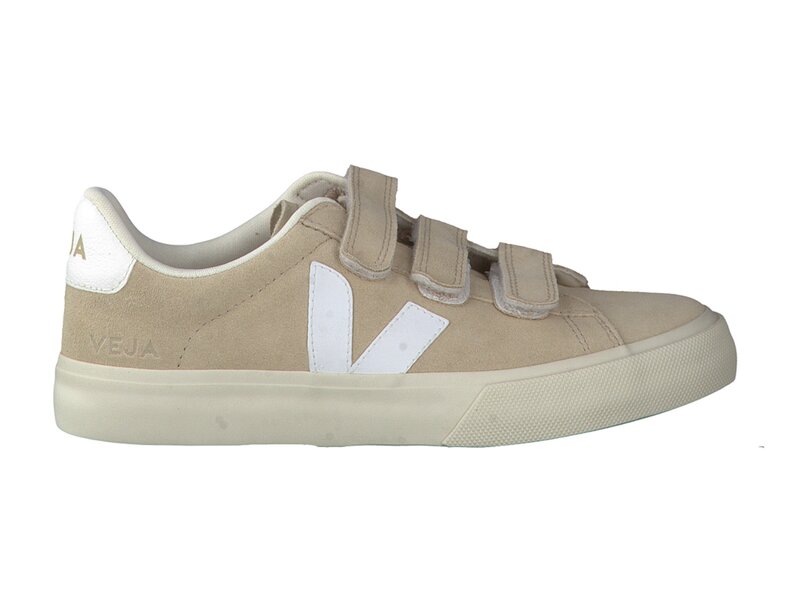 Veja Chaussures à Velcro Beige
