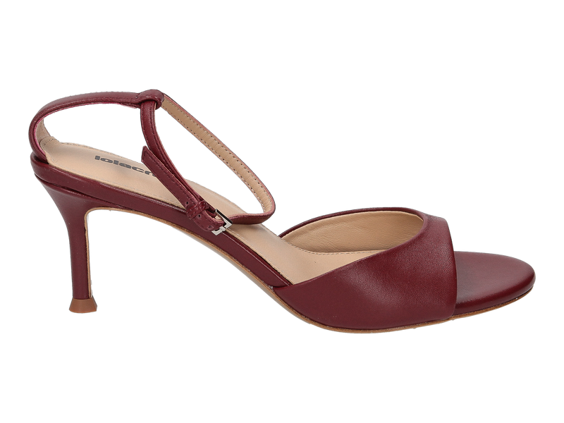 Lola Cruz Sandales Bordeaux
