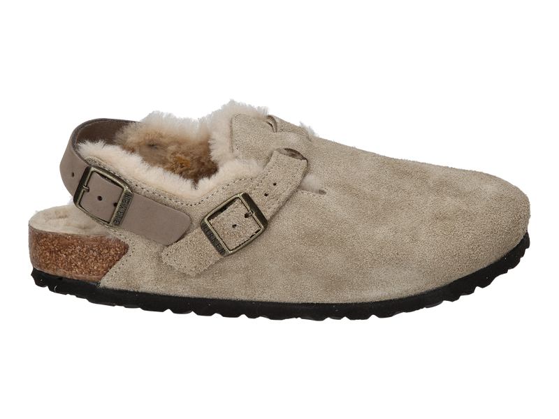 Bekijk product 'Birkenstock Muilen Taupe' Birkenstock Muilen Taupe