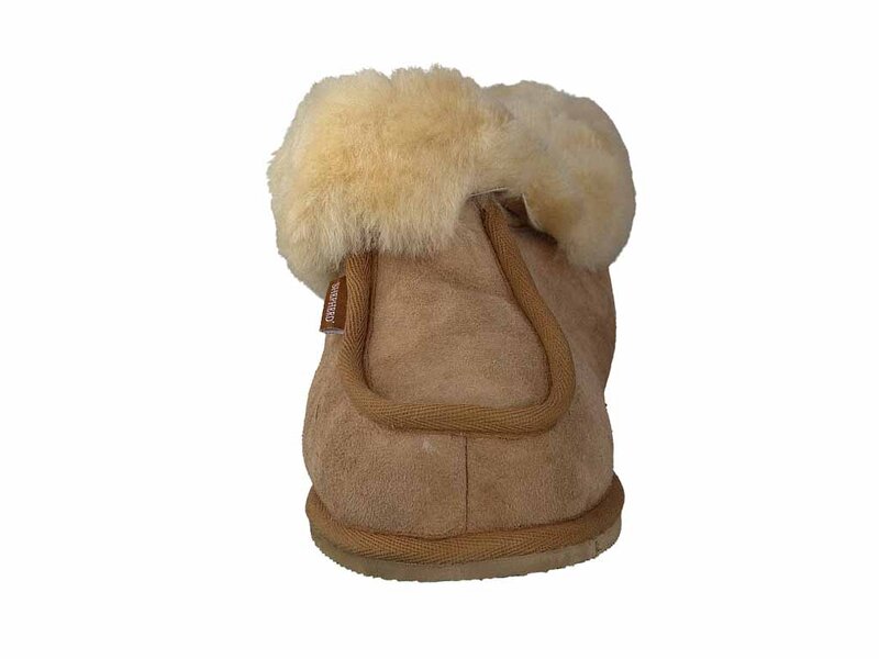 Shepherd Pantoufles Cognac
