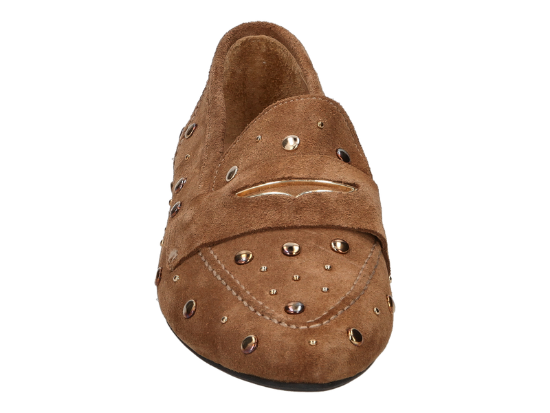 Voir le produit 'Babouche Mocassins Cognac' (en anglais) Babouche Mocassins Cognac