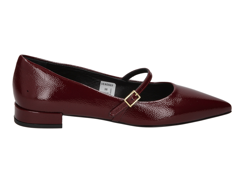 Voir le produit 'Verduyn Ballerines Bordeaux' (en anglais) Verduyn Ballerines Bordeaux