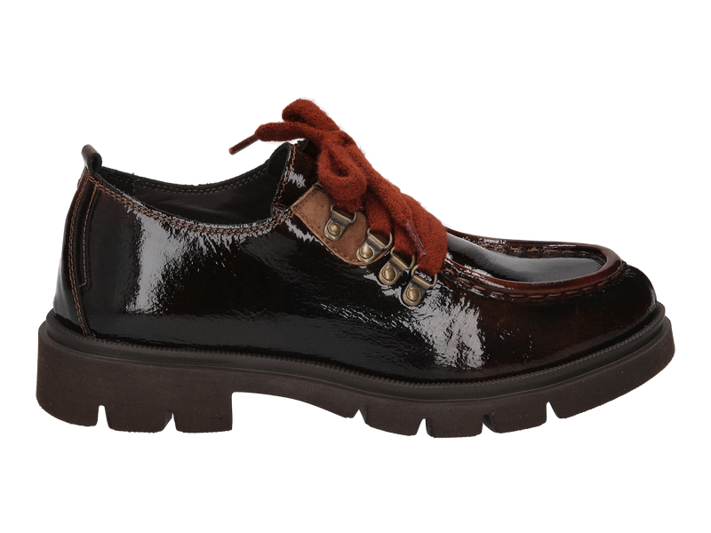 Saika Lace Shoes Brown