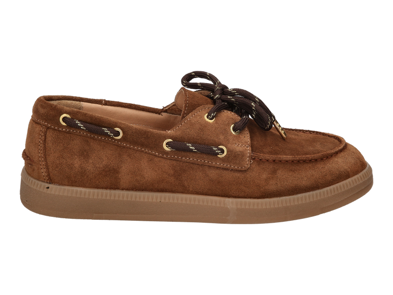Babouche Chaussures Bateau Cognac