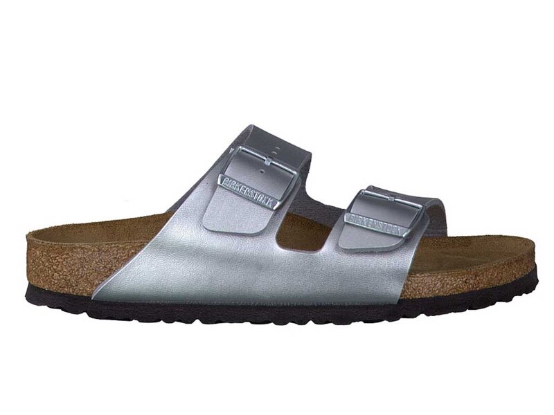 Birkenstock Slippers Zilver