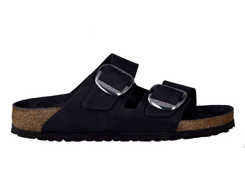 Birkenstock Slippers Zwart