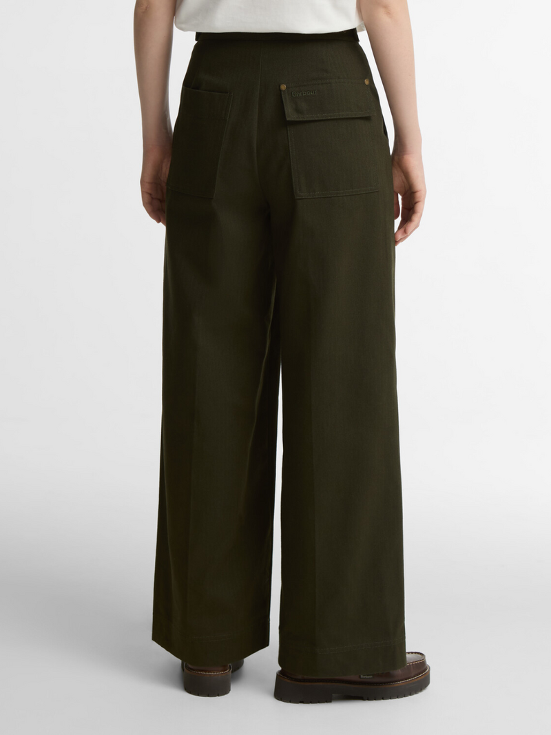 Barbour Broeken Groen