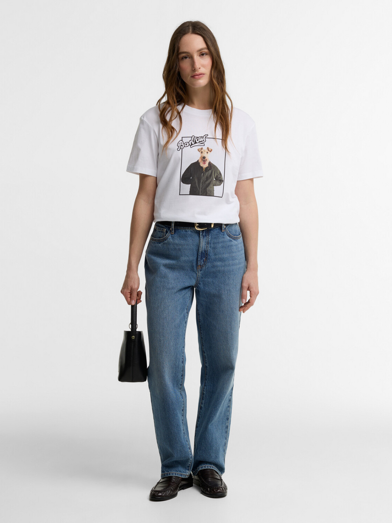 Barbour T-shirts Blanc