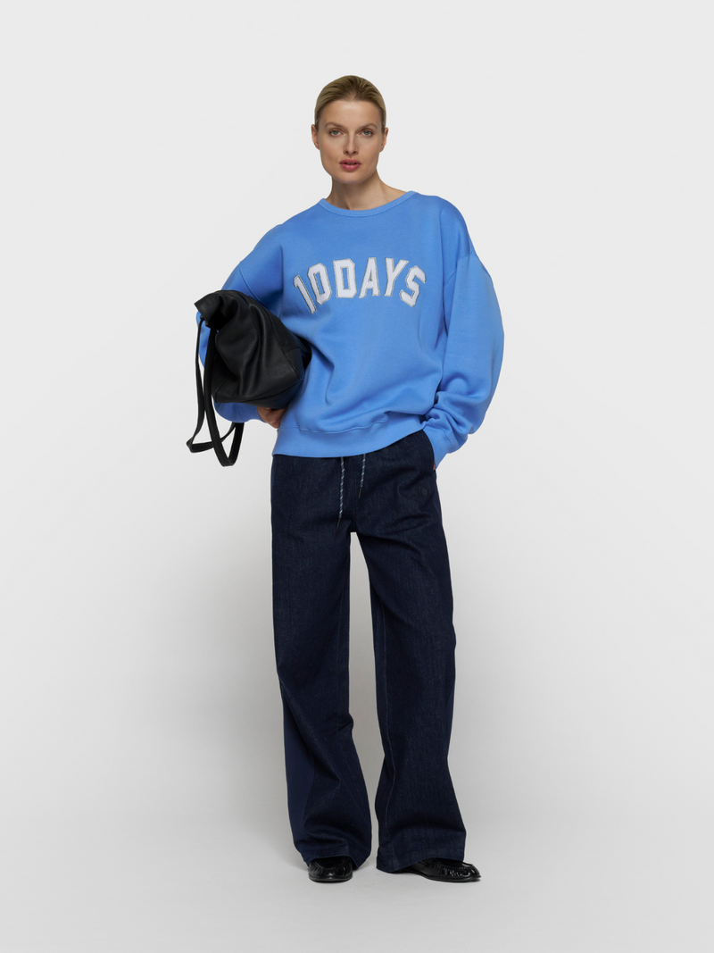 View product '10 Days Trousers Blue' 10 Days Trousers Blue