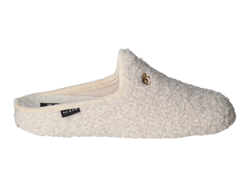 Scapa Slippers Off White