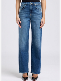 7 For All Mankind Pantalons Bleu
