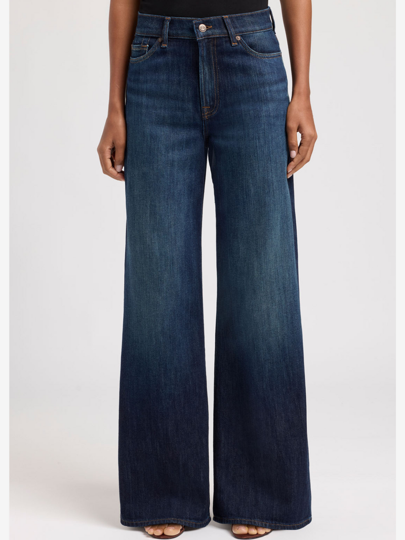 7 For All Mankind Pantalons Bleu