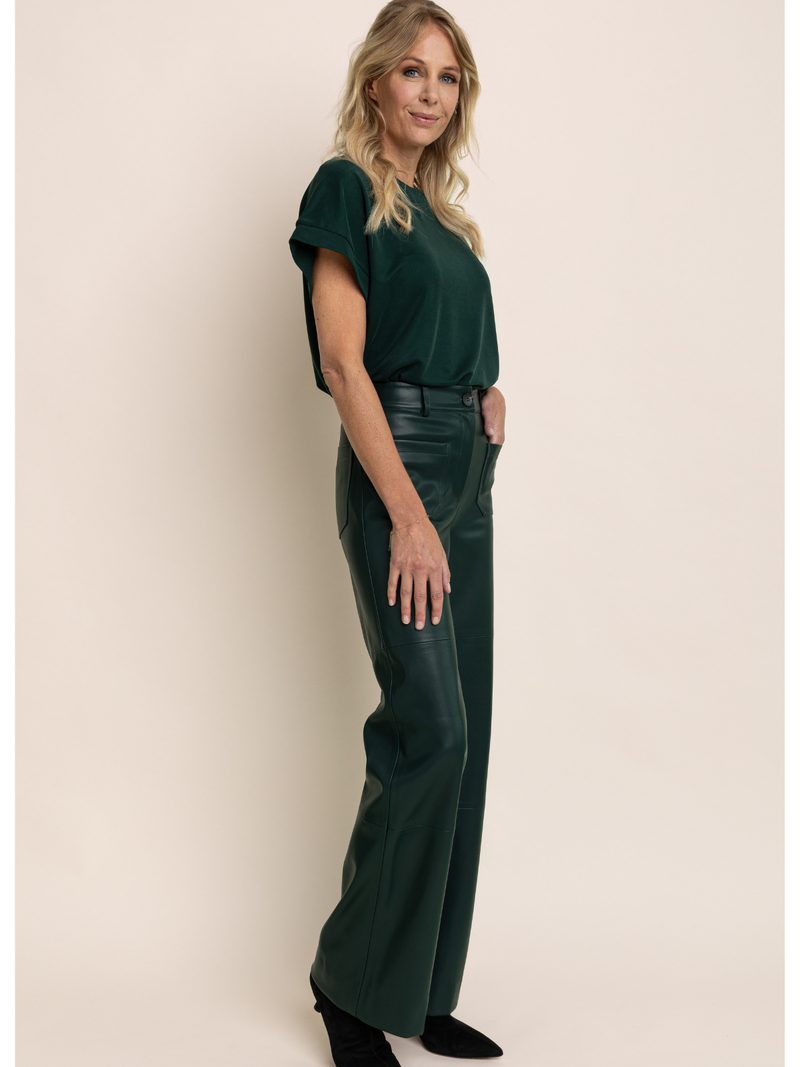 Ac By Annelien Coorevits Pantalons Vert