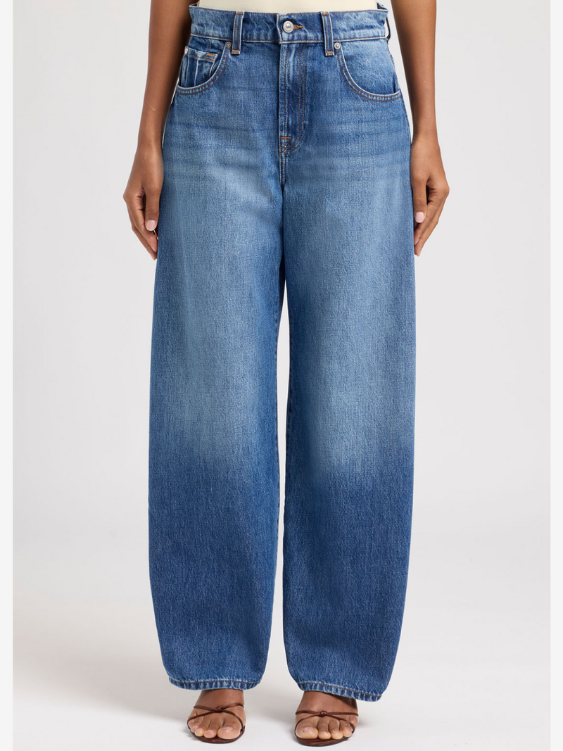 7 For All Mankind Pantalons Bleu
