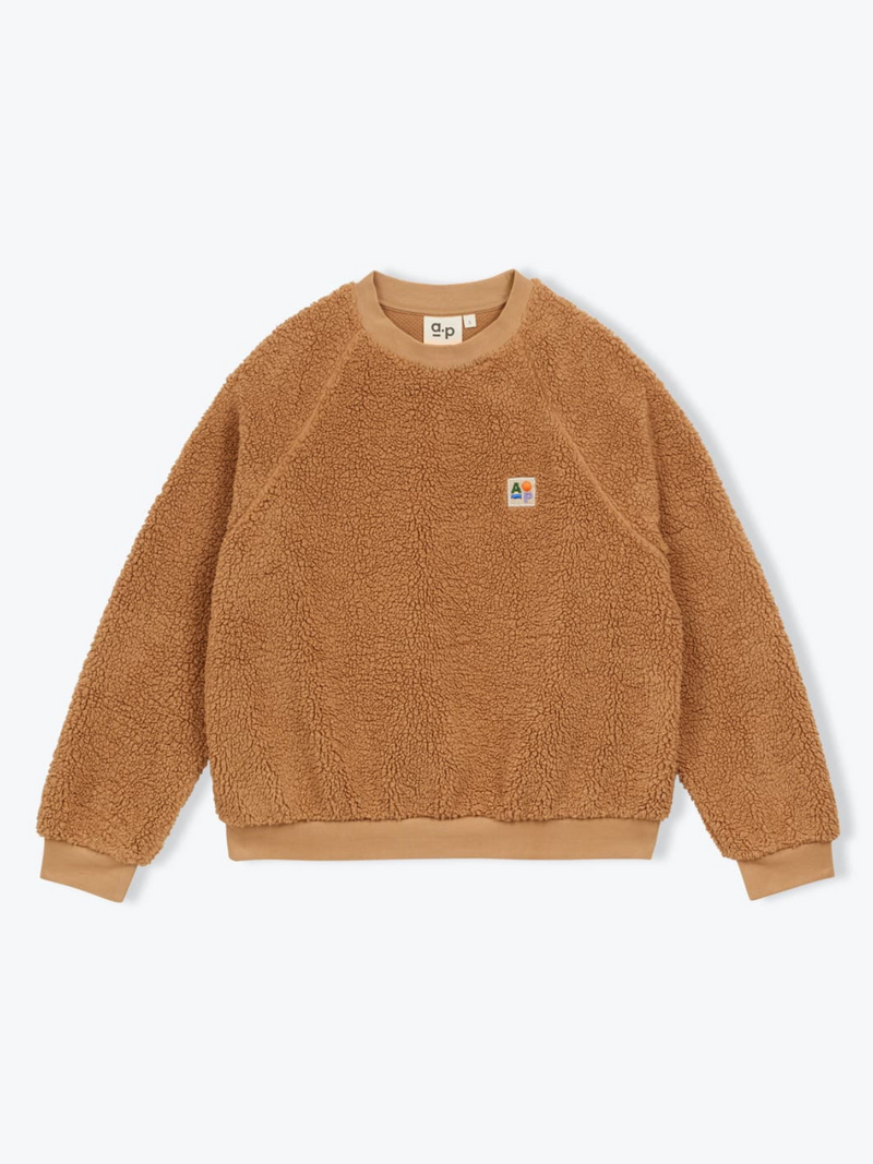 Bekijk product 'Arsene & Les Pipelettes Sweaters Camel' Arsene & Les Pipelettes Sweaters Camel