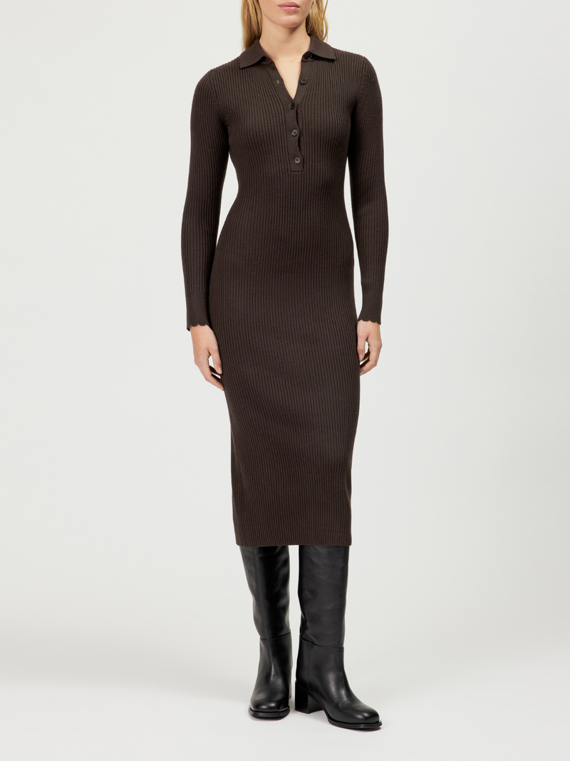 Voir le produit 'Drykorn Robes Brun' (en anglais) Drykorn Robes Brun