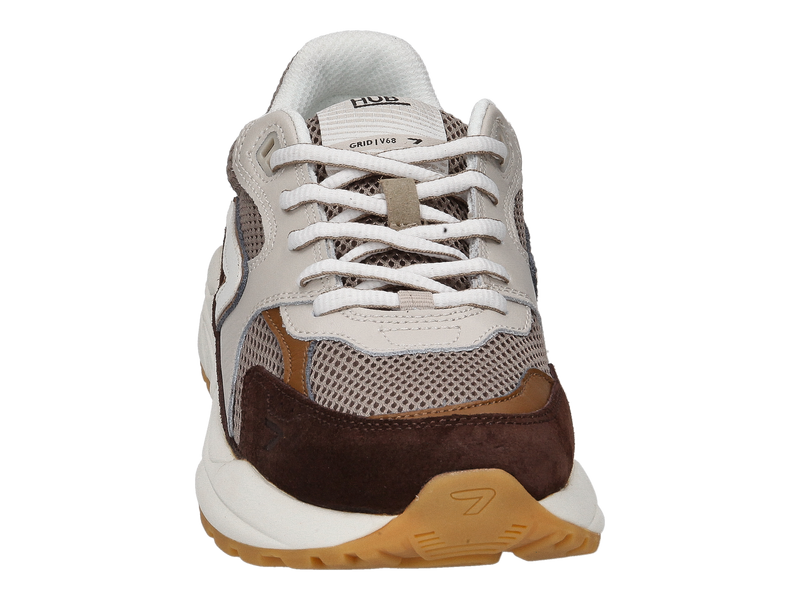 Bekijk product 'Haghe By Hub Sneakers Bruin' Haghe By Hub Sneakers Bruin