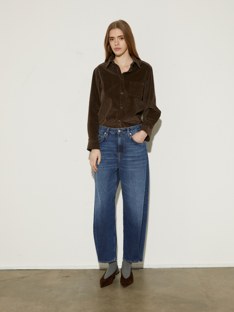 (+) People Denim Blue